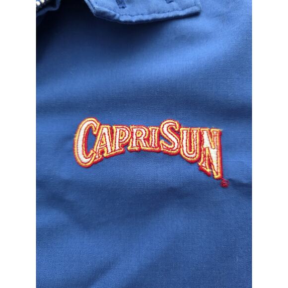 Vintage Capri Sun Drink King Louie Pro Fit Jacket Med Made USA Rare 90s Caprisun - Picture 8 of 12